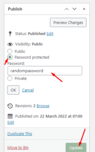 How to password protect a WordPress page (Simple method)_2